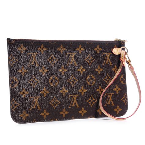 louis vuitton neverfull pochette clutch|Louis Vuitton monogram bag Neverfull.